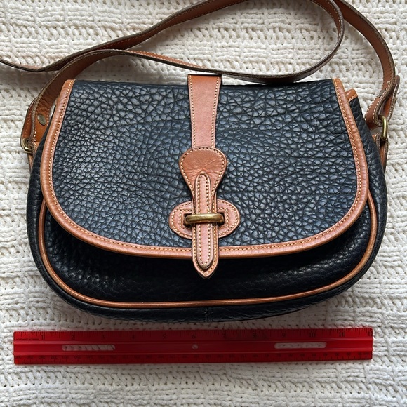 Vintage Dooney & Bourke Leather Crossbody - Picture 10 of 11